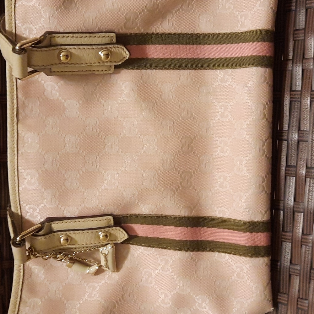 Authentic Gucci Canvas Bag